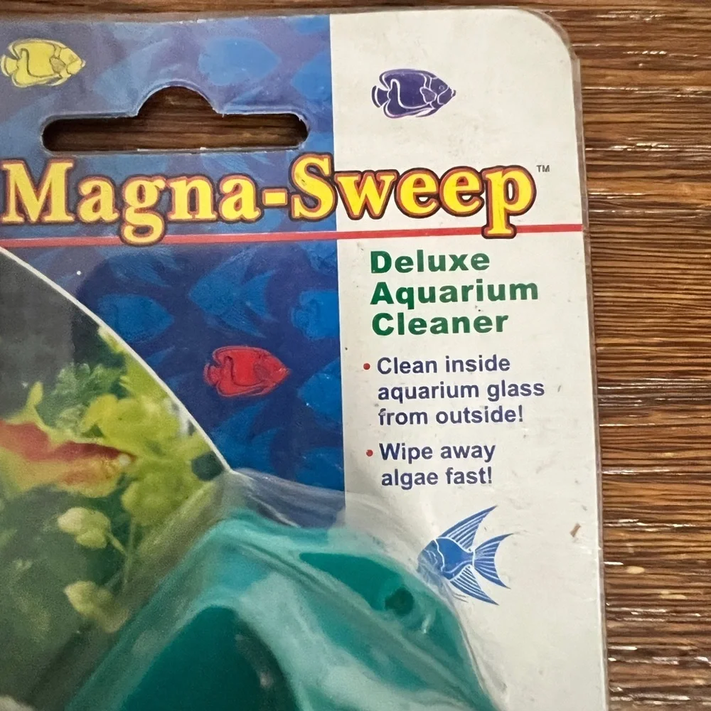 Penn-Plax Magna-Sweep Magnetic Aquarium Cleaner • Small • New Sealed